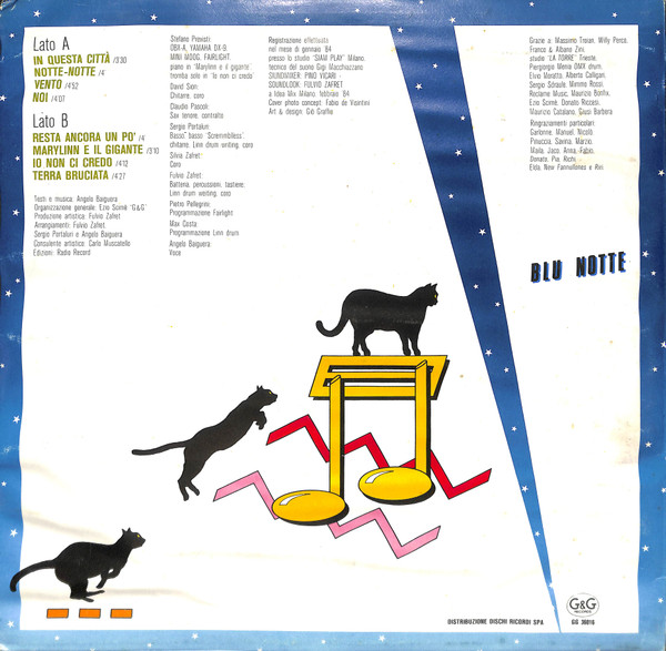 Angelo Baiguera - Blu Notte | G & G Records (GG 36016) - 2 Angelo Baiguera - Blu Notte | G & G Records (GG 36016) - 2