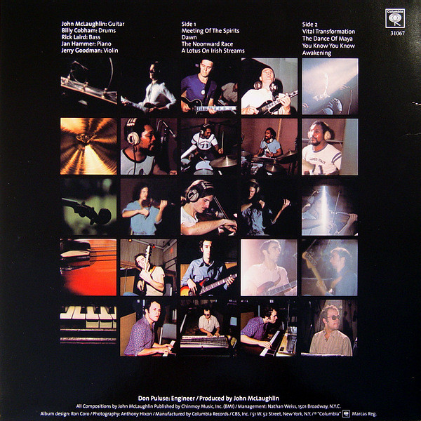 Mahavishnu Orchestra with John McLaughlin - The Inner Mounting Flame | Speakers Corner Records (PC 31067) - 2