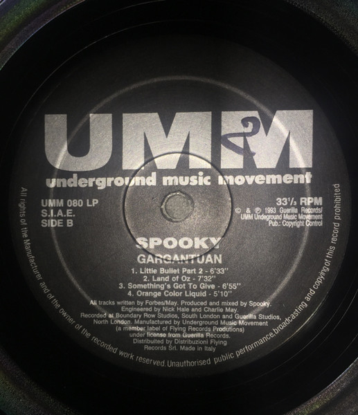 Spooky - Gargantuan | UMM (UMM 080 LP) - 2