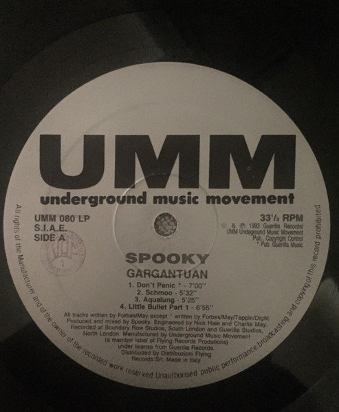 Spooky - Gargantuan | UMM (UMM 080 LP)