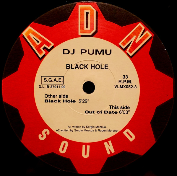 DJ Pumu - Black Hole | ADN Sound (VLMX 052-3) - 4