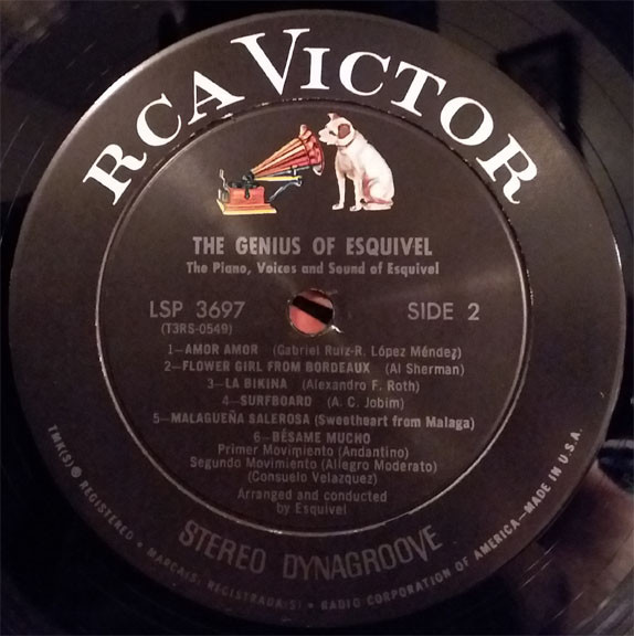 Esquivel And His Orchestra - The Genius Of Esquivel | RCA Victor (LSP 3697) - 3 Esquivel And His Orchestra - The Genius Of Esquivel | RCA Victor (LSP 3697) - 3
