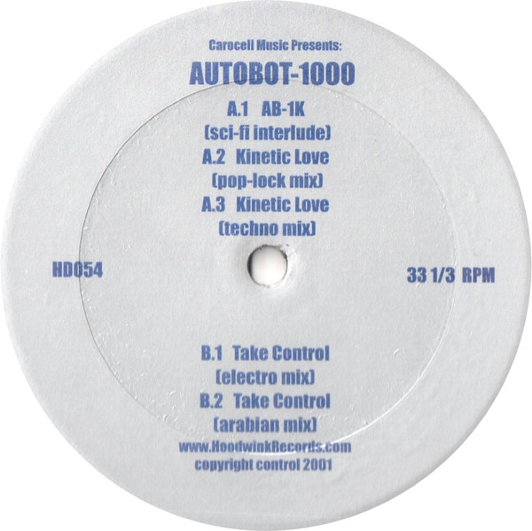 Autobot-1000 - AB-1K | Hoodwink Records (HD054) - 2