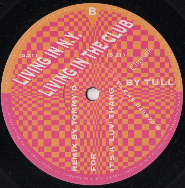Jethro Tull - Living In The Dub | Chrysalis (12 CHS DJ3970) - 2 Jethro Tull - Living In The Dub | Chrysalis (12 CHS DJ3970) - 2