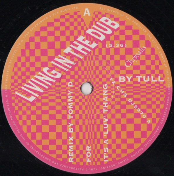 Jethro Tull - Living In The Dub | Chrysalis (12 CHS DJ3970) - main Jethro Tull - Living In The Dub | Chrysalis (12 CHS DJ3970) - main