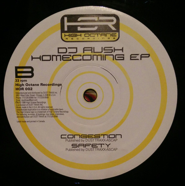 DJ Rush - Homecoming EP | High Octane Recordings (HOR 002) - 4
