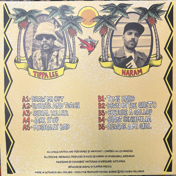 Tippa Lee / Naram - Meets The Naram Rhythm Section: Musically Bad | Red Robin (RRLP002) - 2