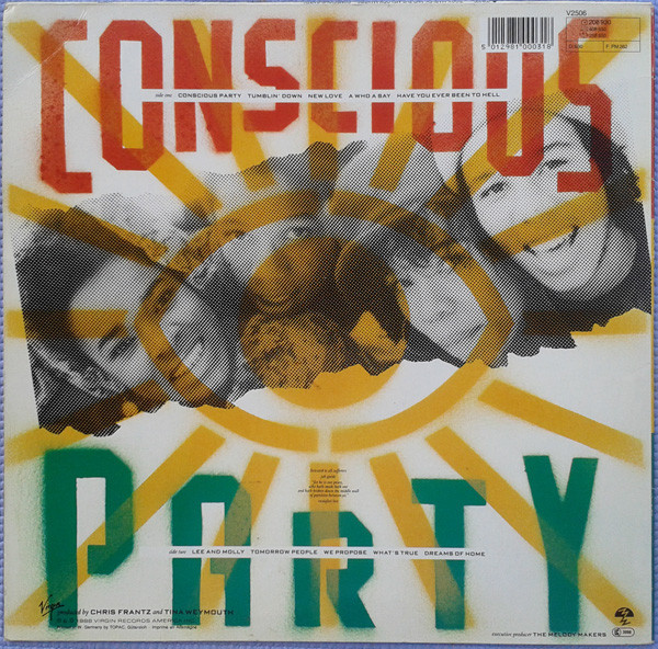 Ziggy Marley And The Melody Makers - Conscious Party | Virgin (208 930) - 2
