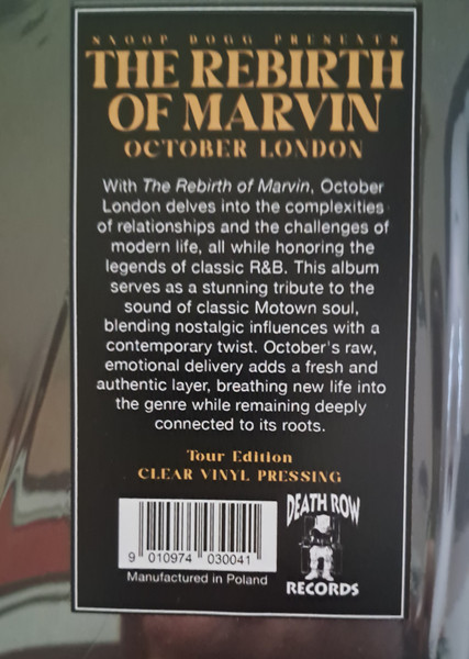 Snoop Dogg Presents October London - The Rebirth Of Marvin | Death Row Records (9010974030041) - 3