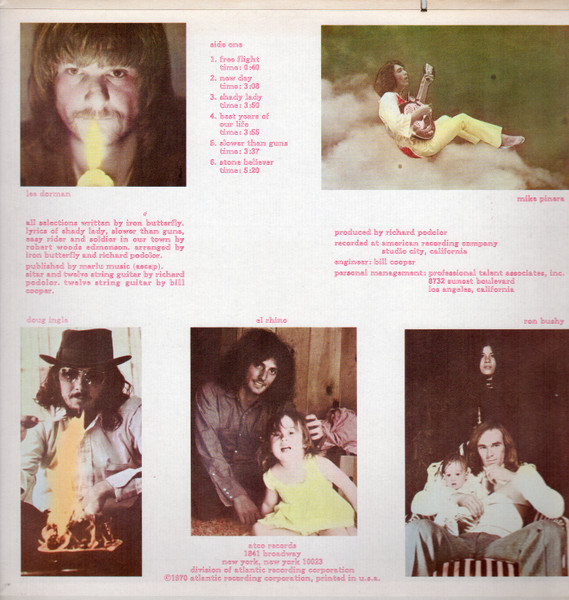 Iron Butterfly With Mike Pinera & El Rhino - Metamorphosis | ATCO Records (SD 33-339) - 2