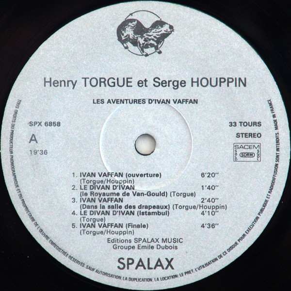 Henry Torgue & Serge Houppin - Les Aventures D'Ivan Vaffan | Spalax (6858) - 3 Henry Torgue & Serge Houppin - Les Aventures D'Ivan Vaffan | Spalax (6858) - 3