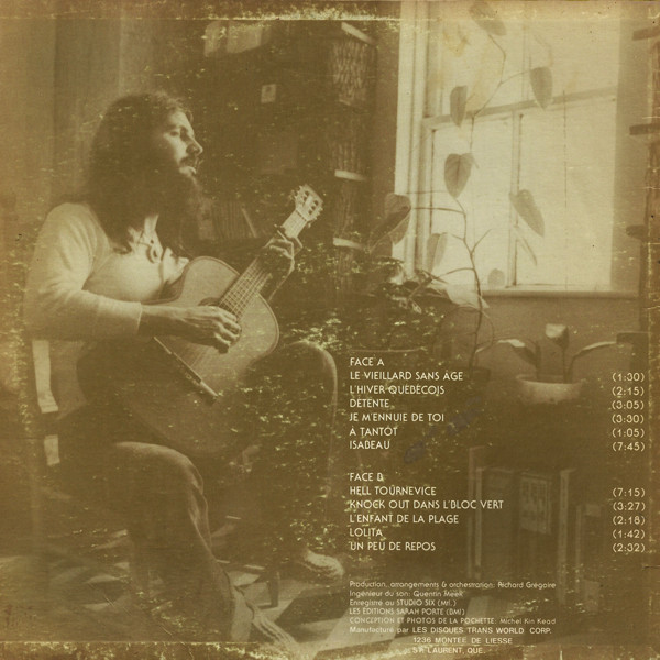 Bertrand Gosselin - Bertrand Gosselin | Les Disques Trans-World (TI-6028) - 2 Bertrand Gosselin - Bertrand Gosselin | Les Disques Trans-World (TI-6028) - 2