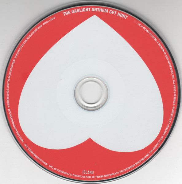 The Gaslight Anthem - Get Hurt [CD] | Island Records (B0021184-02) - 3