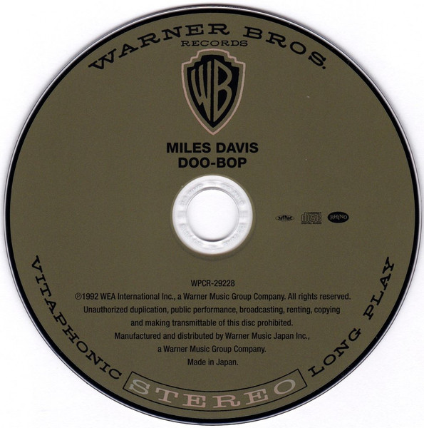 Miles Davis - Doo-Bop | Warner Bros. Records (WPCR-29228) - 4