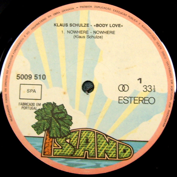 Klaus Schulze - Body Love | Island Records (5009 510) - 3
