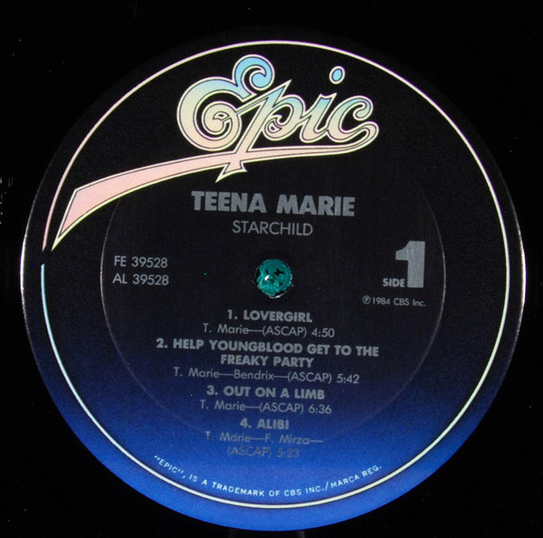 Teena Marie - Starchild | Epic (FE 39528) - 3 Teena Marie - Starchild | Epic (FE 39528) - 3