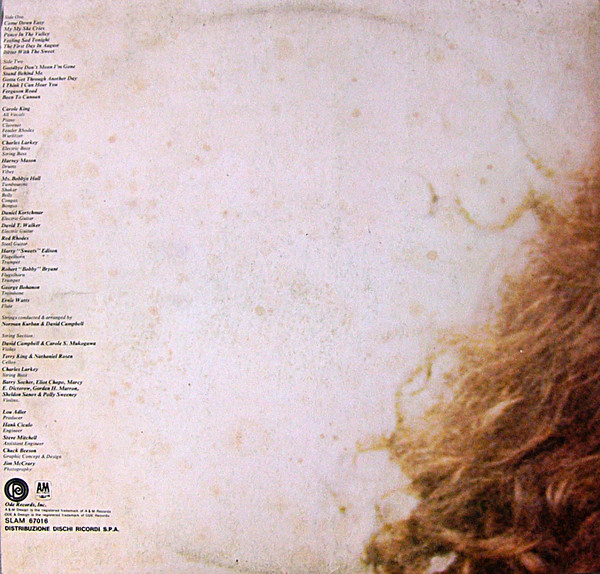 Carole King - Rhymes & Reasons | A&M Records (SLAM67016) - 2 Carole King - Rhymes & Reasons | A&M Records (SLAM67016) - 2