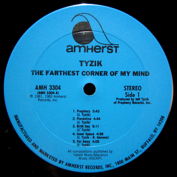 Jeff Tyzik - The Farthest Corner Of My Mind | Amherst Records (AMH 3304) - 3