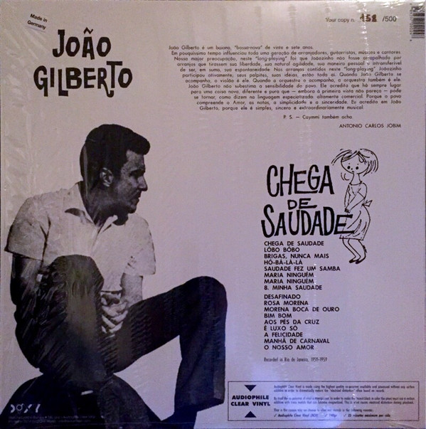 João Gilberto - Chega De Saudade | Doxy (ACV2024) - 2 João Gilberto - Chega De Saudade | Doxy (ACV2024) - 2
