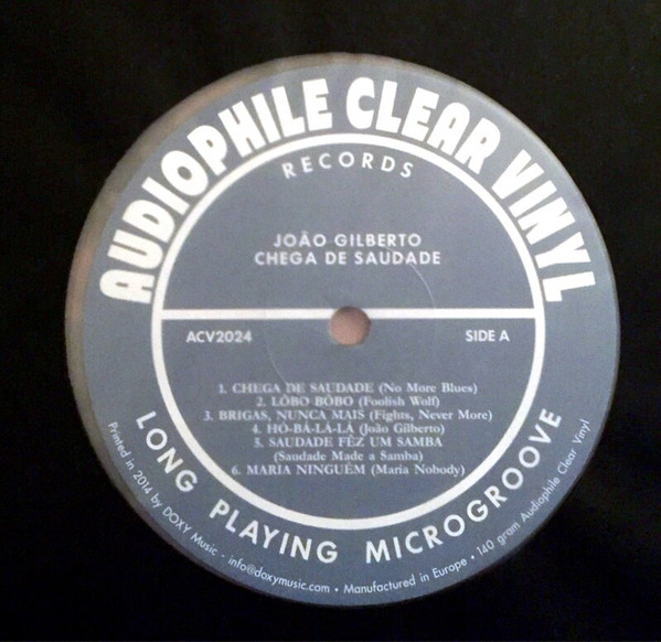 João Gilberto - Chega De Saudade | Doxy (ACV2024) - 3 João Gilberto - Chega De Saudade | Doxy (ACV2024) - 3