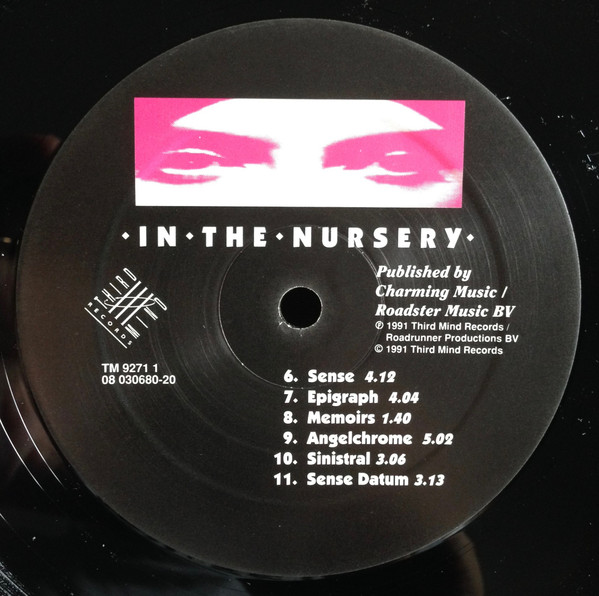 In The Nursery - Sense | Third Mind Records (TM 9271 1) - 4