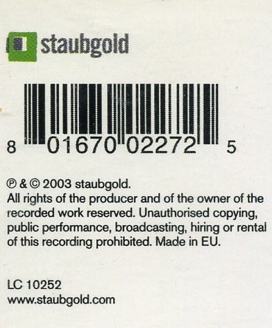 Rand And Holland - Tomorrow Will Be Like Today | Staubgold (staubgold 45) - 4