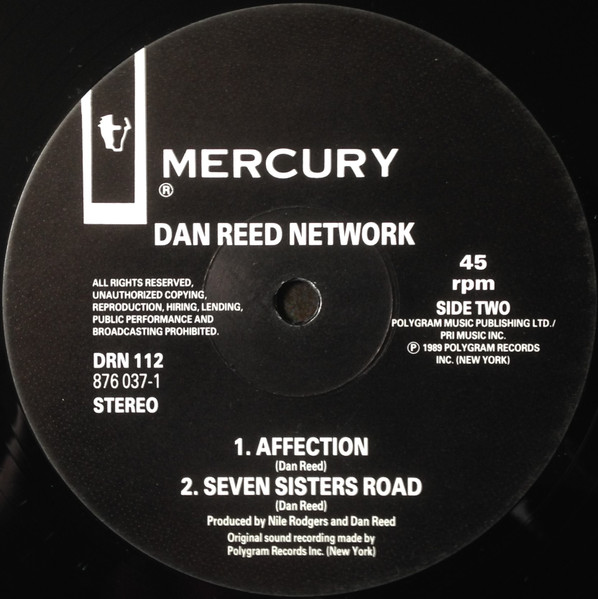 Dan Reed Network - Tiger In A Dress | Mercury (DRN 112) - 4
