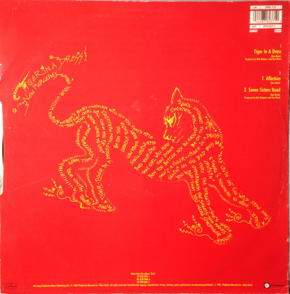 Dan Reed Network - Tiger In A Dress | Mercury (DRN 112) - 2