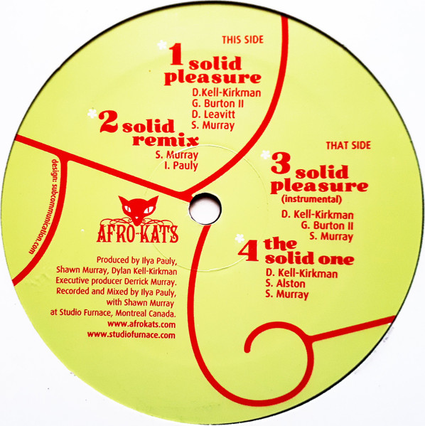 Solid Pleasure - Solid Pleasure | Afro~Kats (AK 005) - 3