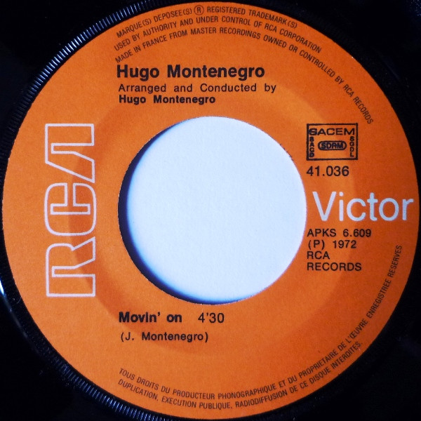 Hugo Montenegro - Le Parrain | RCA Victor (41036) - 4