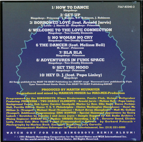 Bingoboys Featuring: Princessa & Two Deadly Elements - The Best Of Bingoboys | Atlantic (7567-82240-2) - 2