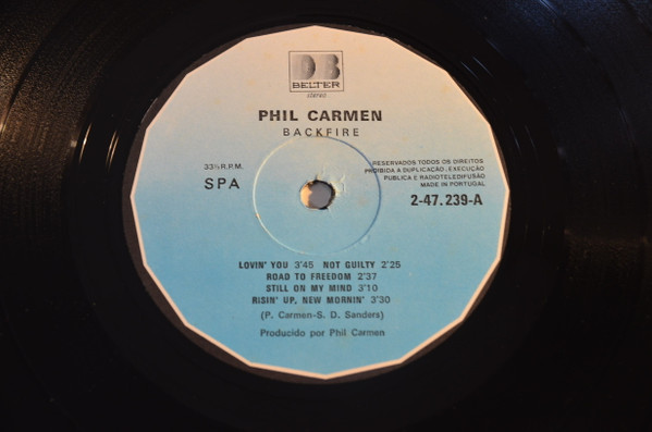 Phil Carmen - Backfire | Belter (2-47.239) - 3
