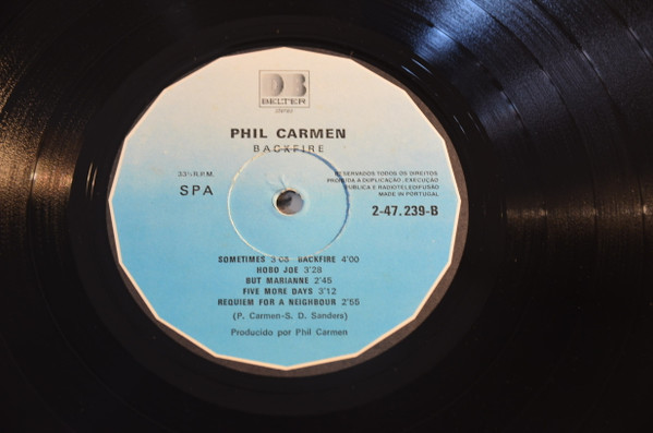 Phil Carmen - Backfire | Belter (2-47.239) - 4