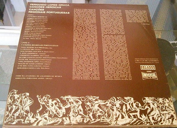 Fernando Lopes-Graça , Coro Lopes-Graça da Academia de Amadores de Música - Canções Heróicas / Canções Regionais Portuguesas | Orlador (2089) - 3