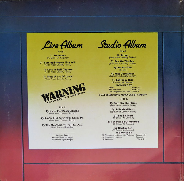 The Sweet - Strung Up | RCA (LPL2 5107) - 2