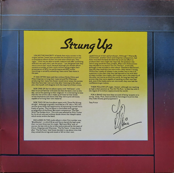 The Sweet - Strung Up | RCA (LPL2 5107) - 3