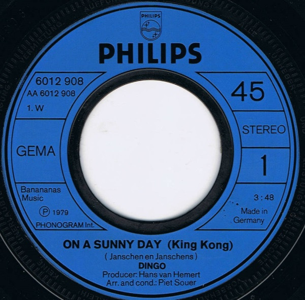 Dingo - On A Sunny Day | Philips (6012 908) - 2