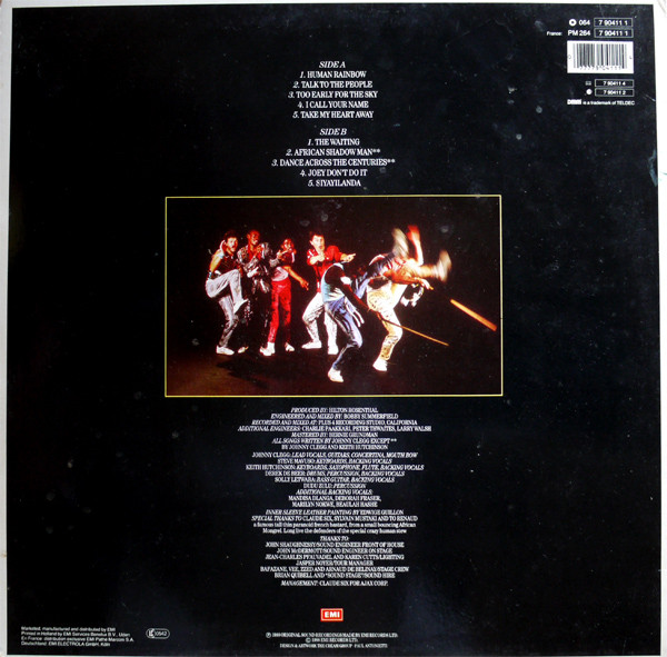 Johnny Clegg & Savuka - Shadow Man | EMI (7 90411 1) - 3