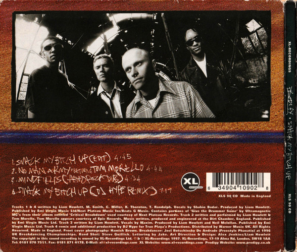 The Prodigy - Smack My Bitch Up | XL Recordings (XLS 90 CD) - 2 The Prodigy - Smack My Bitch Up | XL Recordings (XLS 90 CD) - 2