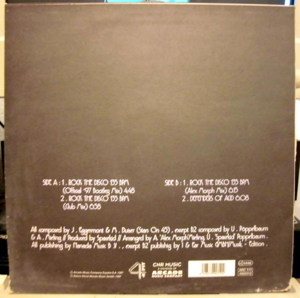 Discomaniax - Rock The Disco (The Official '97 Bootleg Mixes) | CNR Music (4900310) - 2