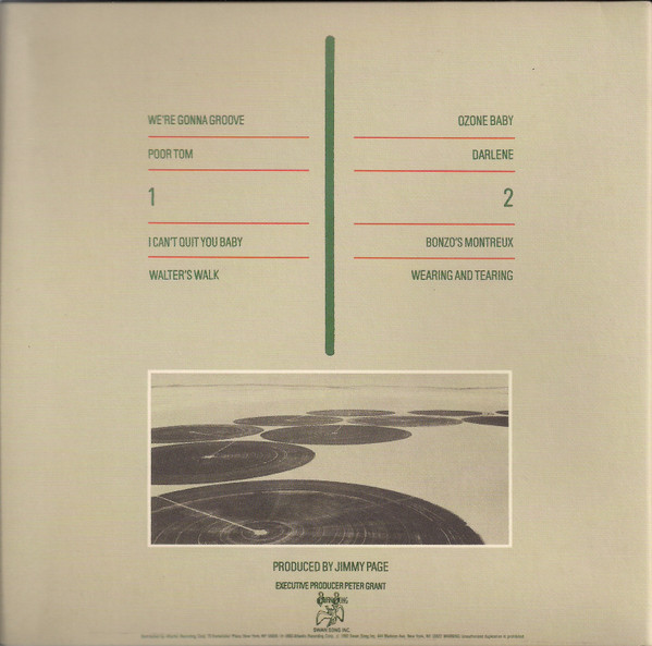 Led Zeppelin - Coda | Warner Bros. Records (WPCR-11622) - 3