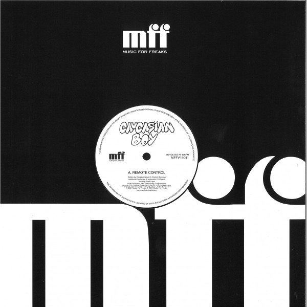Caucasian Boy - Remote Control EP | Music For Freaks (MFFV15041) - main Caucasian Boy - Remote Control EP | Music For Freaks (MFFV15041) - main