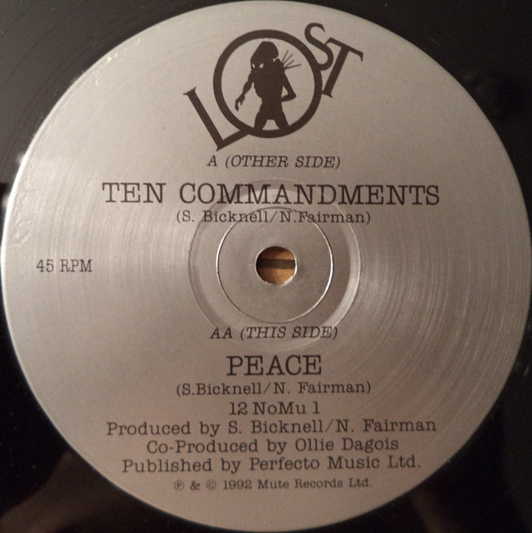 Lost - Ten Commandments / Peace | NovaMute (12NOMU1) - 4