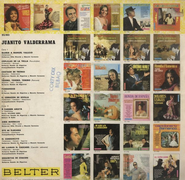 Juanito Valderrama - Juanito Valderrama | Belter (22.183) - 2