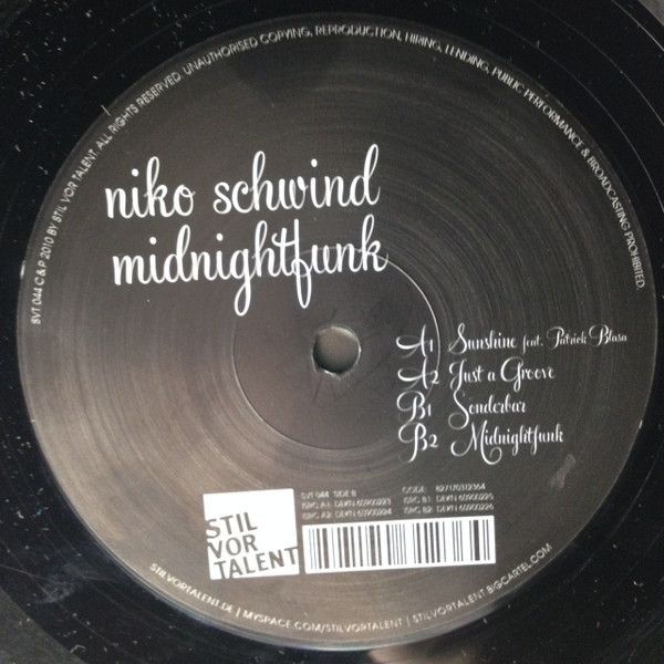 Niko Schwind - Midnightfunk | Stil Vor Talent (SVT 044)