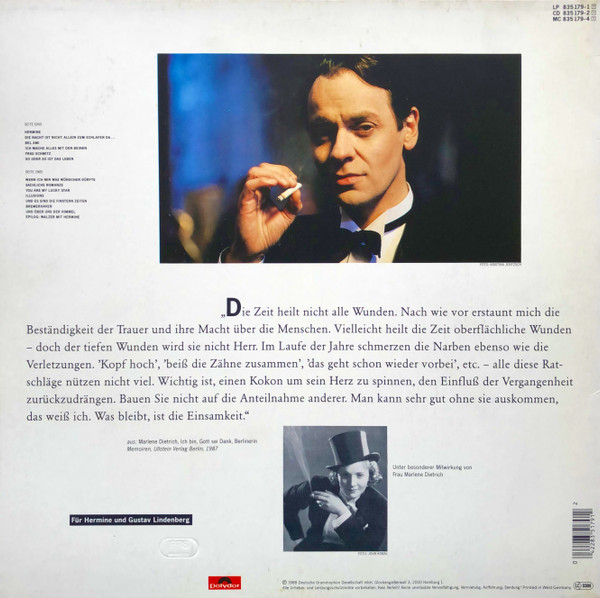 Udo Lindenberg - Hermine | Polydor (835 179-1) - 2