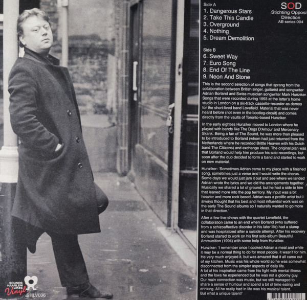 Adrian Borland - Lovefield - Neon And Stone | Sounds Haarlem Likes Vinyl (SHLV036) - 2