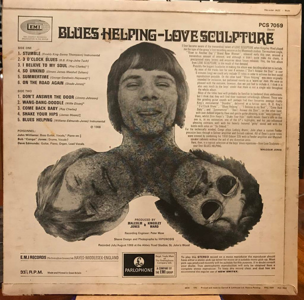 Love Sculpture - Blues Helping | Parlophone (PCS 7059) - 2 Love Sculpture - Blues Helping | Parlophone (PCS 7059) - 2