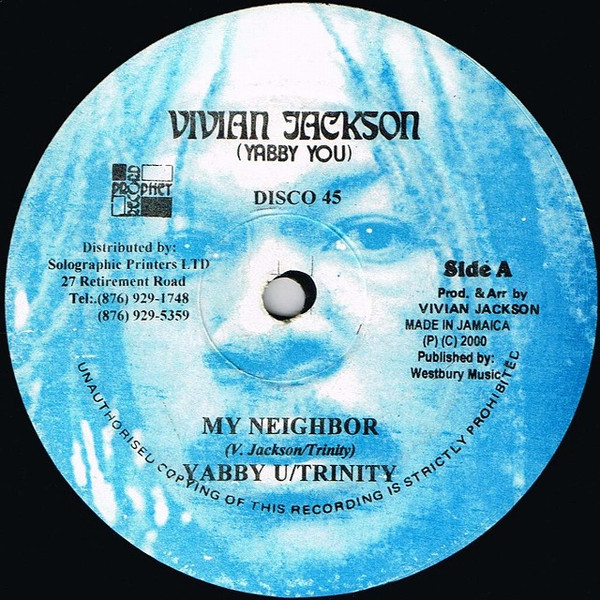 Yabby You / Trinity / Tommy McCook - My Neighbor / Death Trap | Vivian Jackson (Yabby You) (none)