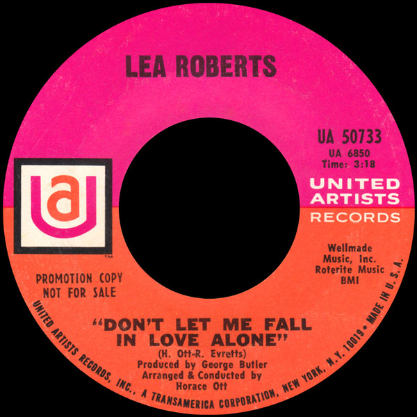 Lea Roberts - Fifty-Fifty | United Artists Records (UA 50733) - 2